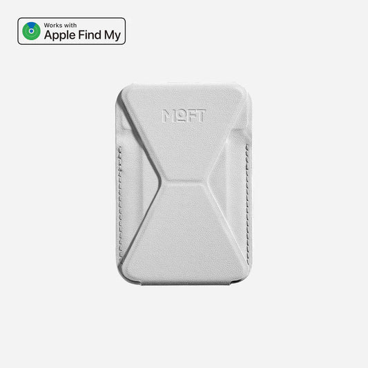 MOFT Trackable Snap-On Phone Stand & Wallet - MagSafe Compatible with Apple Find My