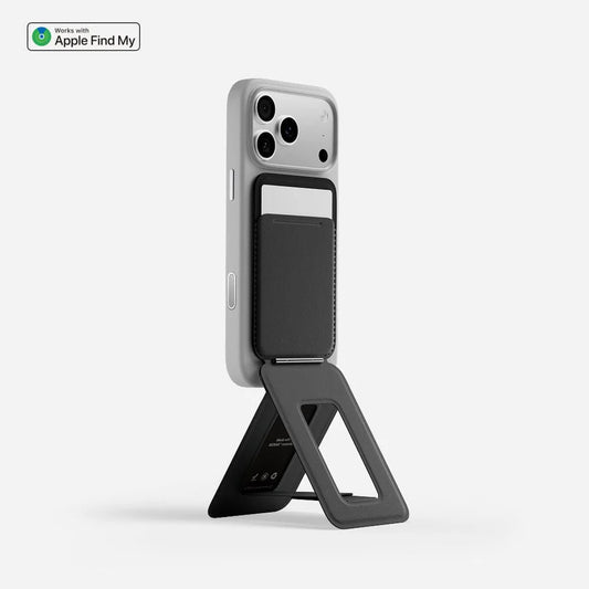 MOFT Trackable Tripod Wallet - 4-in-1 MagSafe Stand, Wallet, Find My Locator & Capture Button