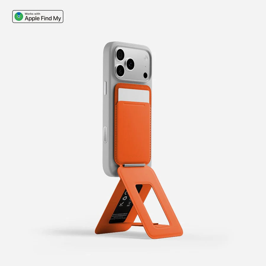 MOFT Trackable Tripod Wallet - 4-in-1 MagSafe Stand, Wallet, Find My Locator & Capture Button
