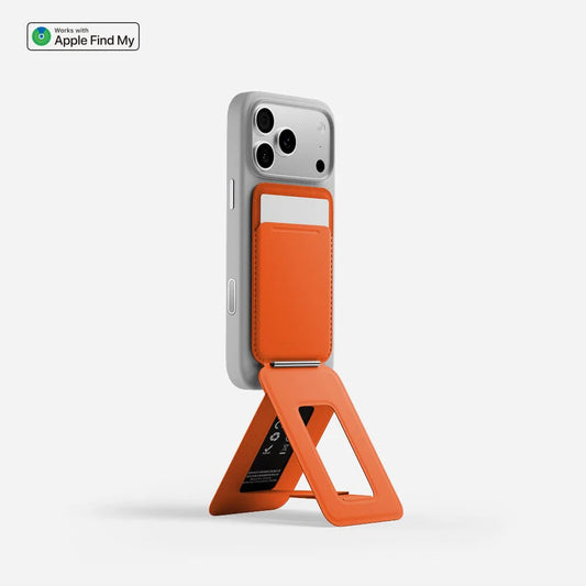 MOFT Trackable Tripod Wallet - 4-in-1 MagSafe Stand, Wallet, Find My Locator & Capture Button