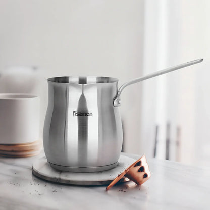 Coffee Pot 530ml Stainless Steel Greek Coffee Maker