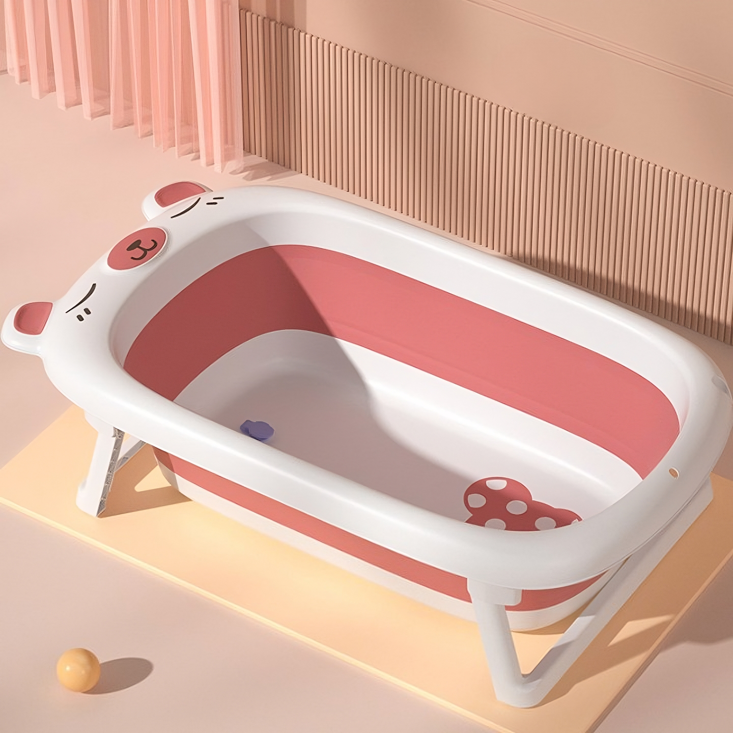 Kids Foldable Bath Tub Small 78 x 49 x 23cm