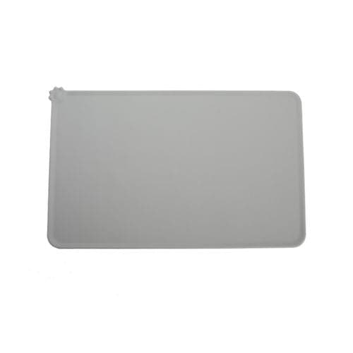 Pet Feeding Placemat - Silicone - Grey