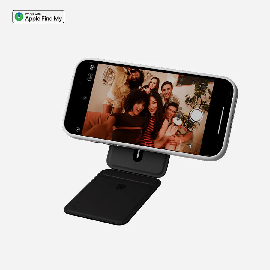 MOFT Trackable Tripod Wallet - 4-in-1 MagSafe Stand, Wallet, Find My Locator & Capture Button
