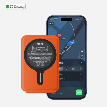 MOFT Trackable Tripod Wallet - 4-in-1 MagSafe Stand, Wallet, Find My Locator & Capture Button