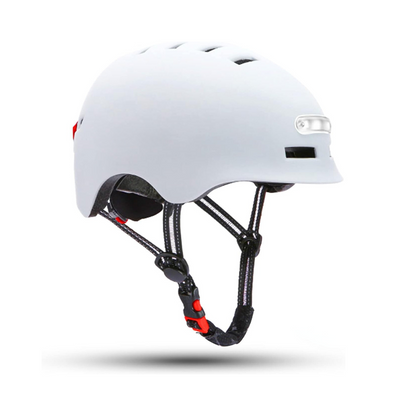 Smart LED Helmet - White