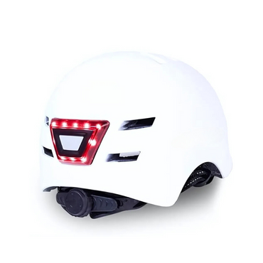 Smart LED Helmet - White