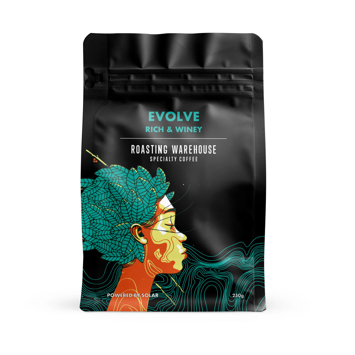 Evolve Dark Roast Coffee Blend – Bold Flavour with Chocolate, Honeycomb & Berry Notes 250g / Commercial Espresso