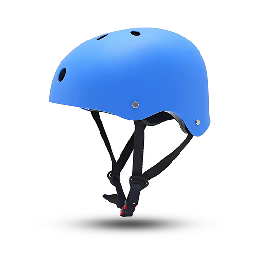 AHA Hard Shell Skate Helmet - Blue | Kids & Adults S/M/L Small