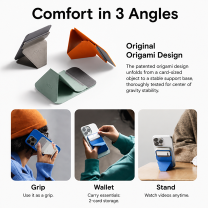 MOFT Snap-On iPhone Stand & Wallet (MOVAS)