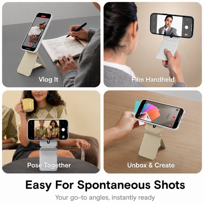 MOFT Snap Phone Tripod Stand & Wallet - MagSafe Compatible (MOVAS)