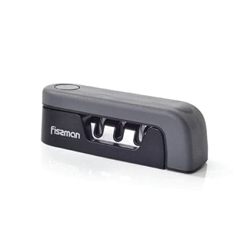 3 Step Sharpener Foldable Knife Sharpener 14cm - Fissman Australia