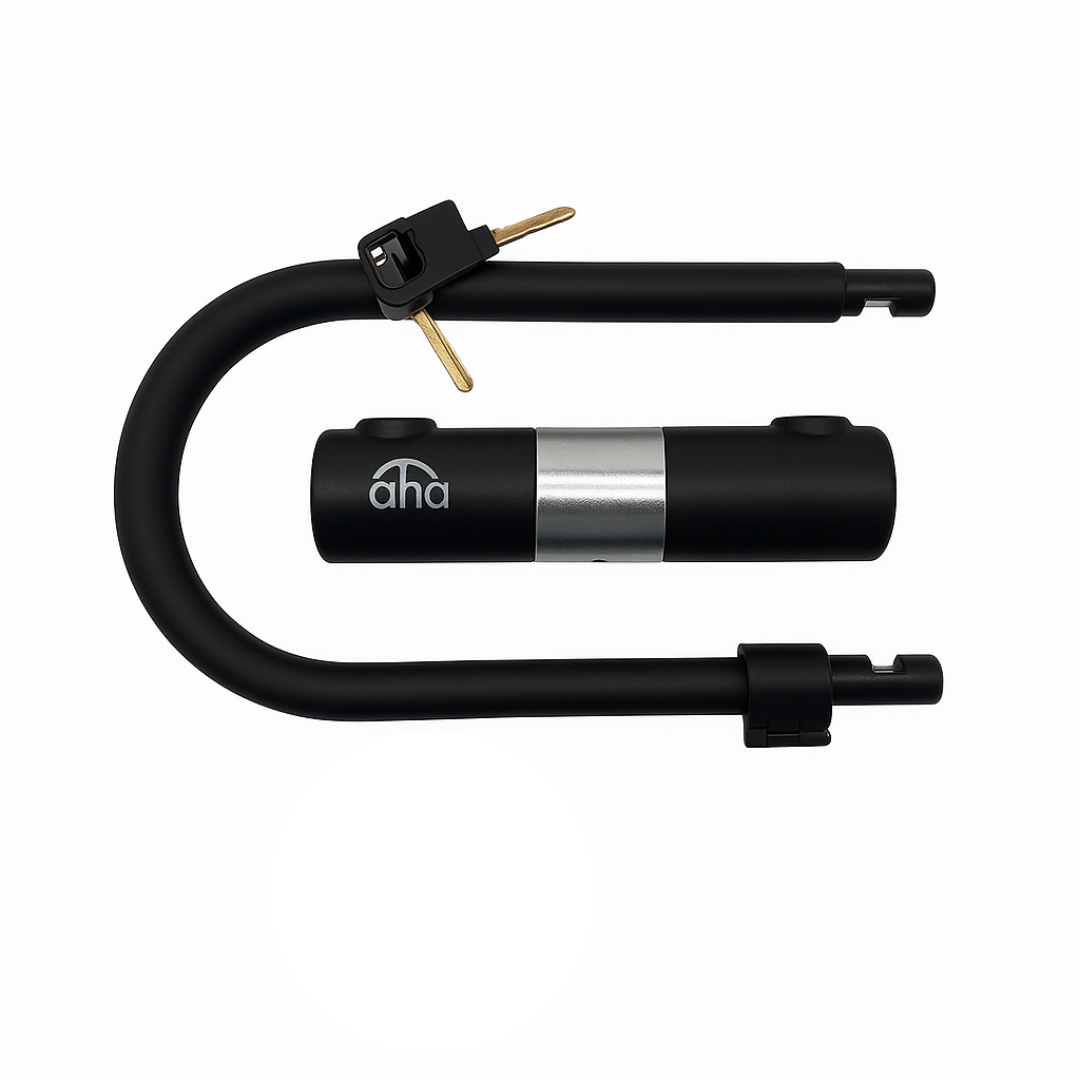 AHA Heavy-Duty U-Lock for Bikes & Scooters | High-Security Anti-Theft Lock - AHA SUPERSTORE